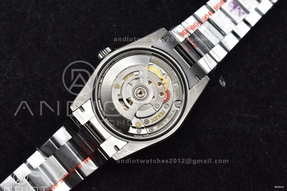 Bracelet on Edition (Gain V5 Weight) vr3255 Light Roman SS 36 904L Best DayDate Steel Dial President Blue QF 0308